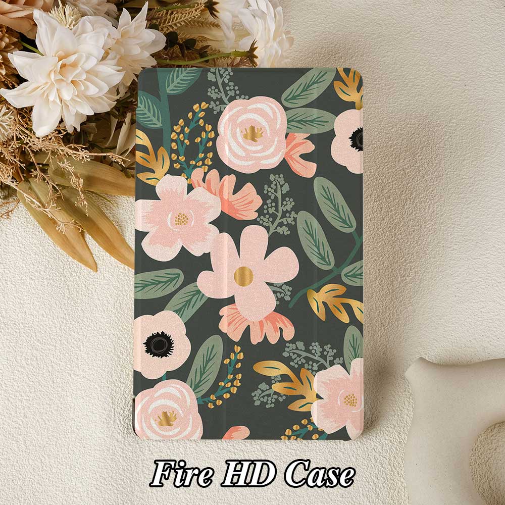 Rosy Greens | Kindle Case - IMCASE