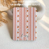 Rosy Lace Stripes | Kindle Case