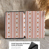 Rosy Lace Stripes | Kindle Case