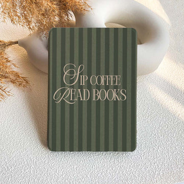 Sip Coffee Read Books | Kindle Case
