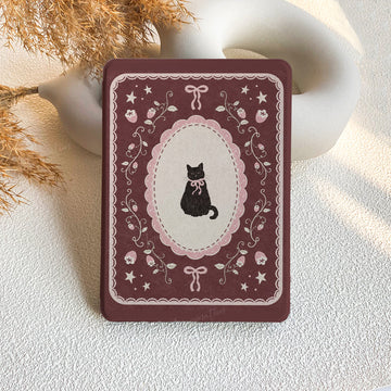 Strawberry Noir Kitty | Kindle Case