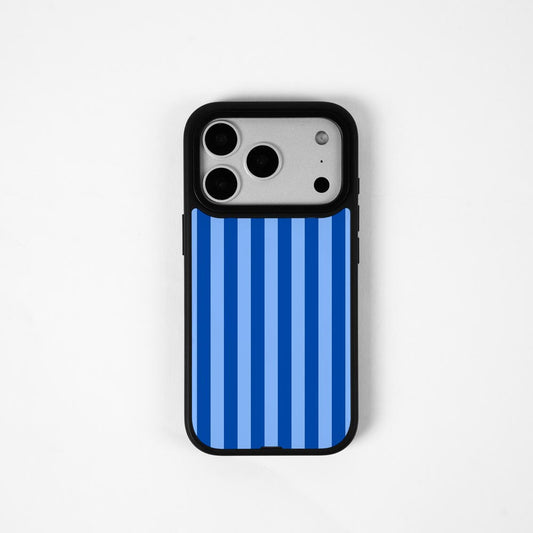 Stripe Pattern Back Panel | Light Blue