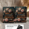 Floral design case for Kindle Paperwhite and Kindle on a textured surface