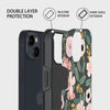 Rosy Greens | iPhone Case